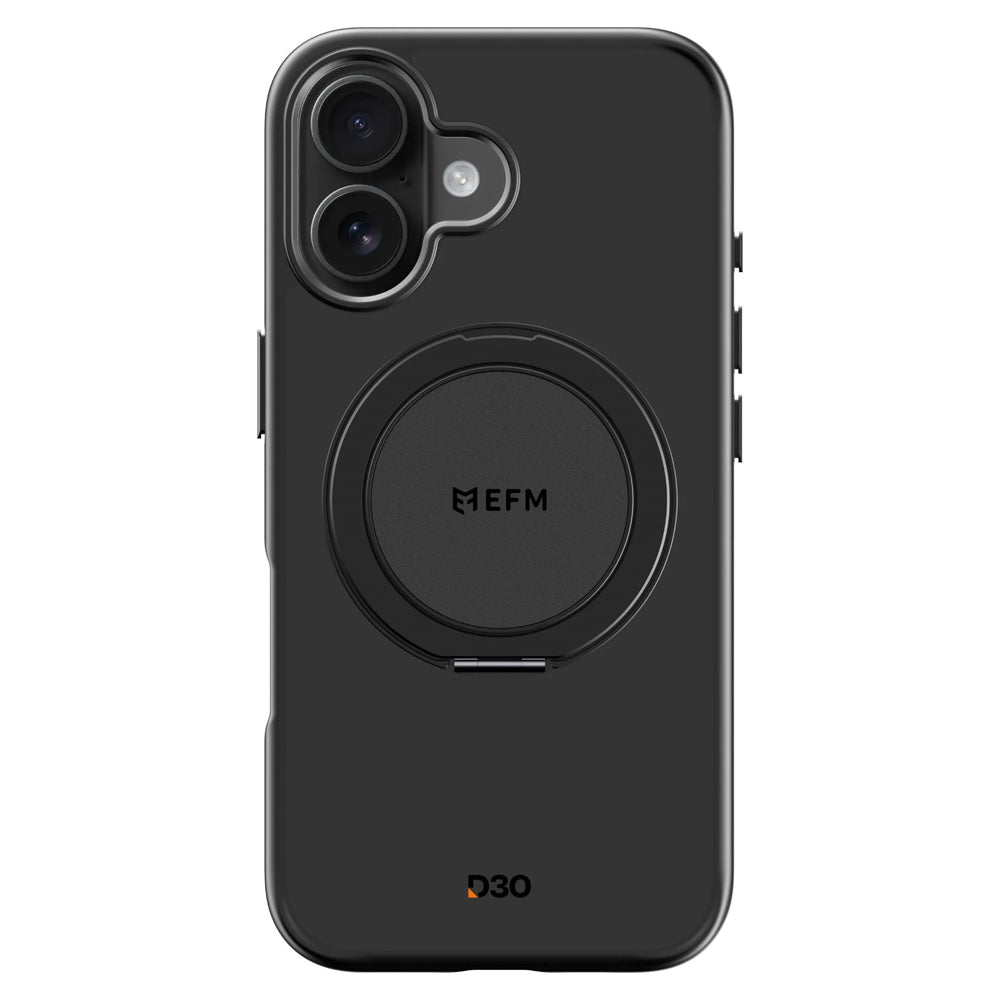 iPhone 16 EFM Alta Case with D3O Bio - Black image 0
