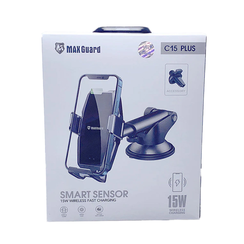 Maxguard 15W wireless car charger C15 Plus image 0