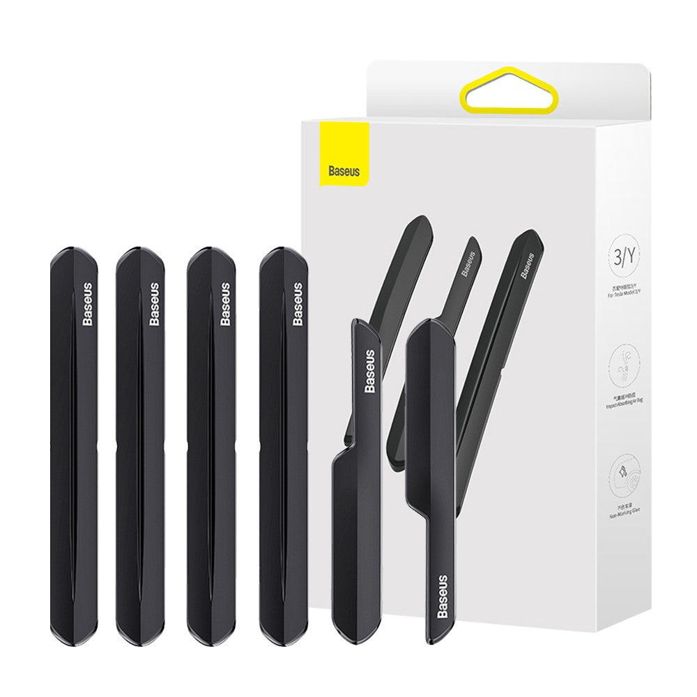 Baseus T-Space Bumper Guard Kit For Tesla Model 3/Y-Cluster Black (Pack of 6) image 0