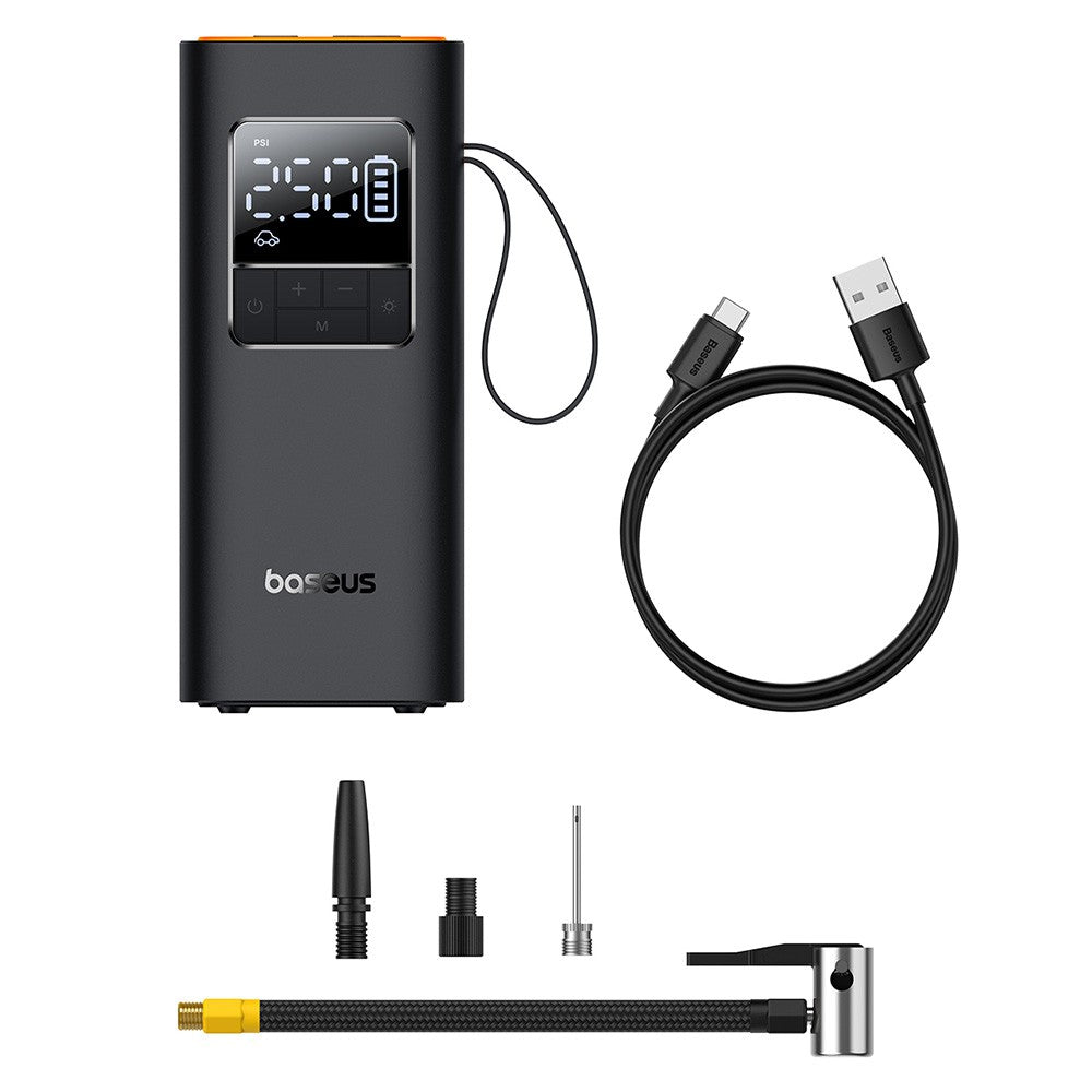 Baseus Super Mini Pro Series Wireless Car Inflator - Cluster Black image 0