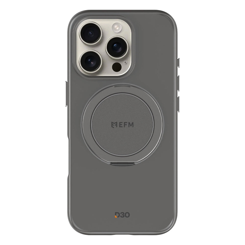 iPhone 16 Pro EFM Alta Case with D3O Bio - Titanium Grey image 0