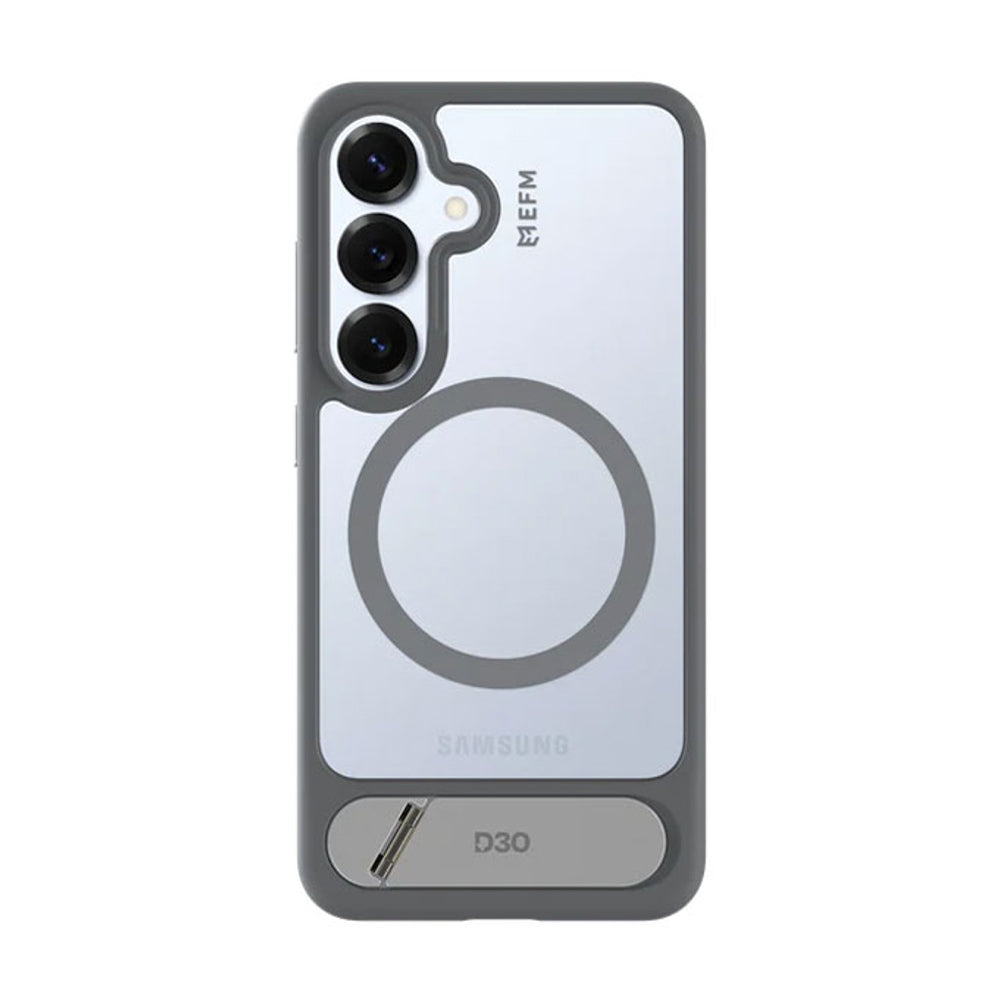 Samsung S25 Plus EFM Alta Case with D3O Bio - Black/Clear image 0