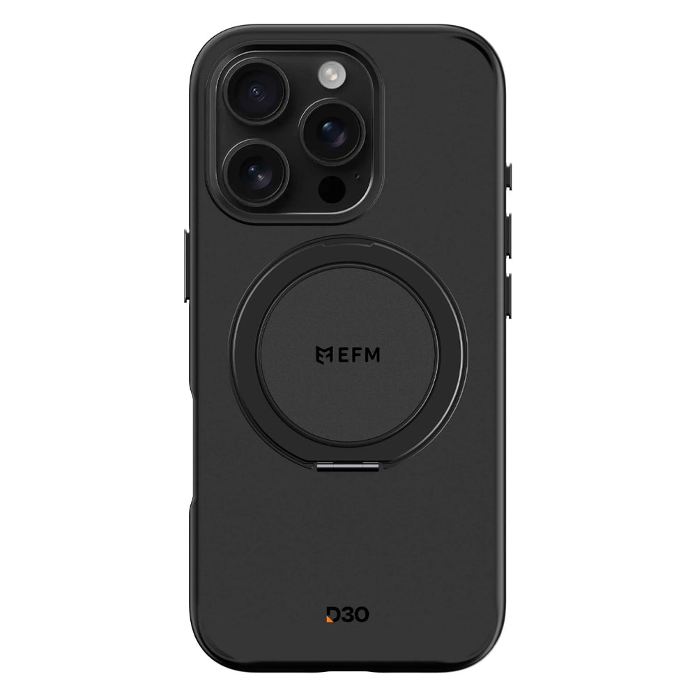 iPhone 16 Pro Max EFM Alta Case with D3O Bio - Black image 0