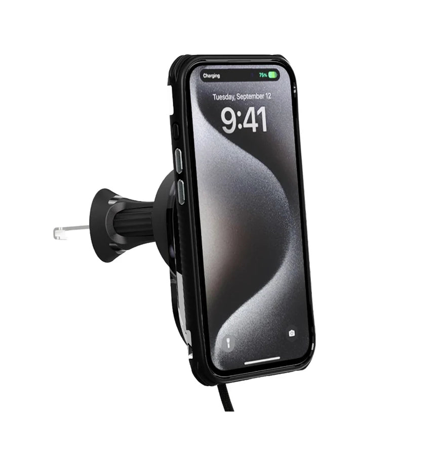 EFM Qi2 Wireless Car Charger With 20W Power Supply and 1M Cable image 0
