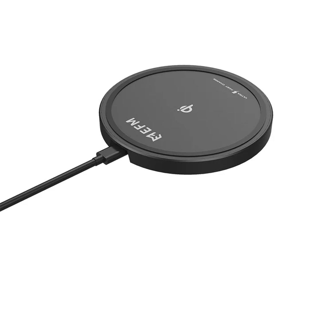 EFM 15W ELeather Wireless Charger Pad With 20W Wall Charger image 0