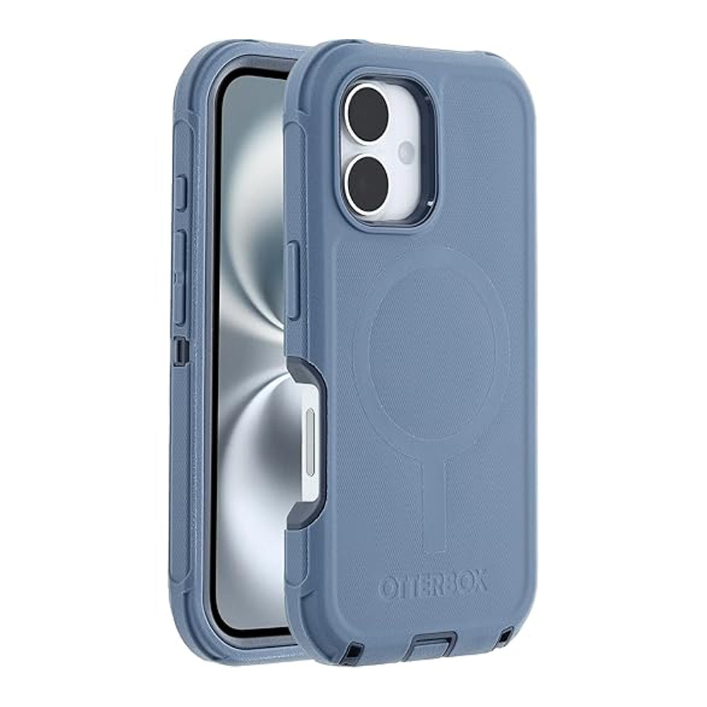iPhone 16 Plus OtterBox Defender MagSafe Case - Baby Blue Jeans image 0