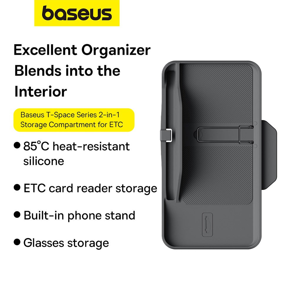 Baseus T-Space Series 2-in-1 Storage Compartment for ETC image 0