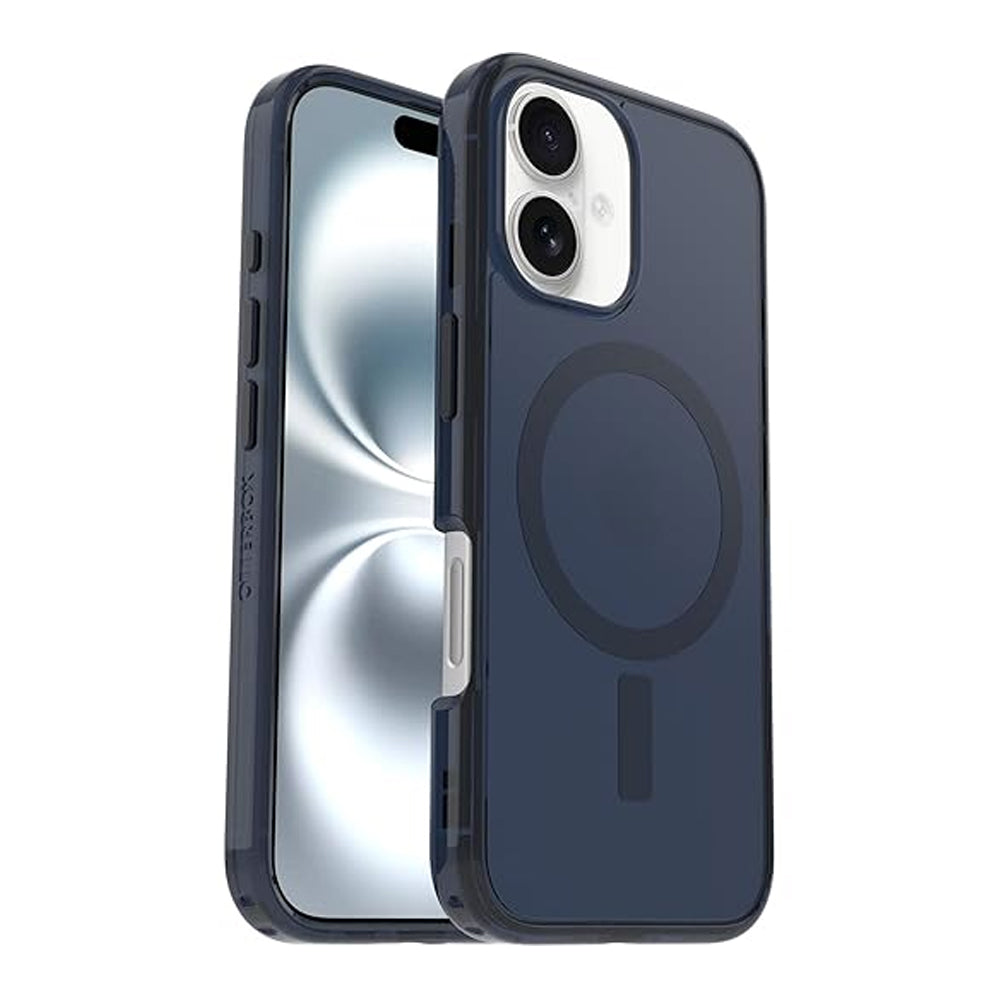 iPhone 16 OtterBox Symmetry Clear MagSafe Case - Blue image 0
